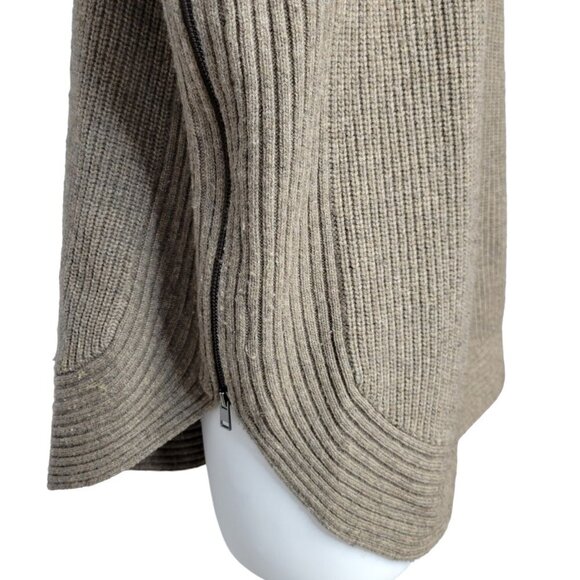 Vince Cashmere/Wool Zipper Side  Cowl Neck Sweater - Picture 8 of 12